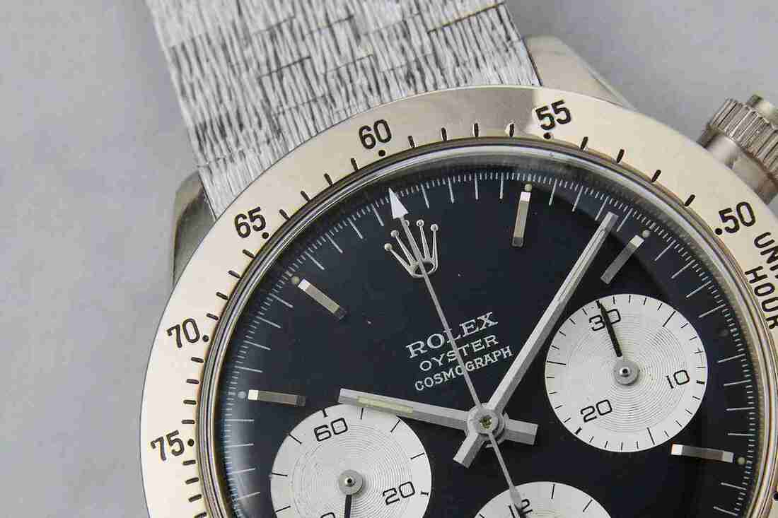 Introducing The Replica Rolex Cosmograph Daytona 18K White Gold 6265 Watch 2